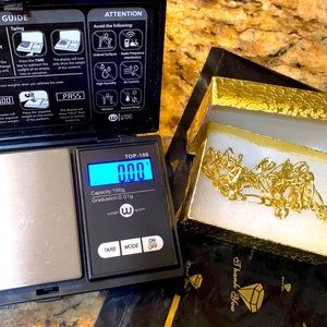 Men’s Gold Chain 24” 10K In Box 79.8g w/ bag